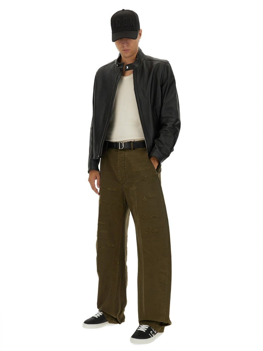Dsquared Men Ripped Big Chino Pants DSQUARED2