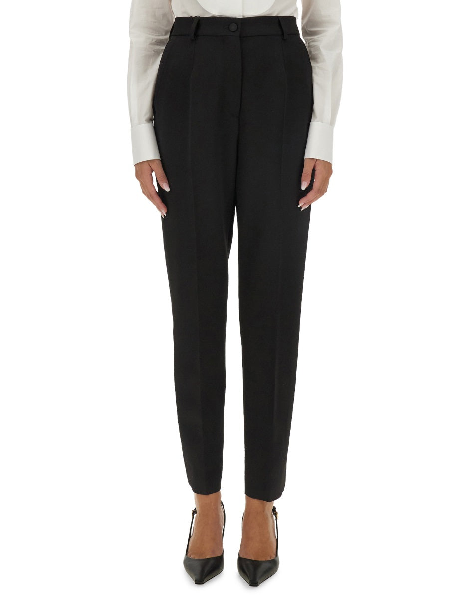 Dolce & Gabbana Women Tailored Tuxedo Pants DOLCE & GABBANA