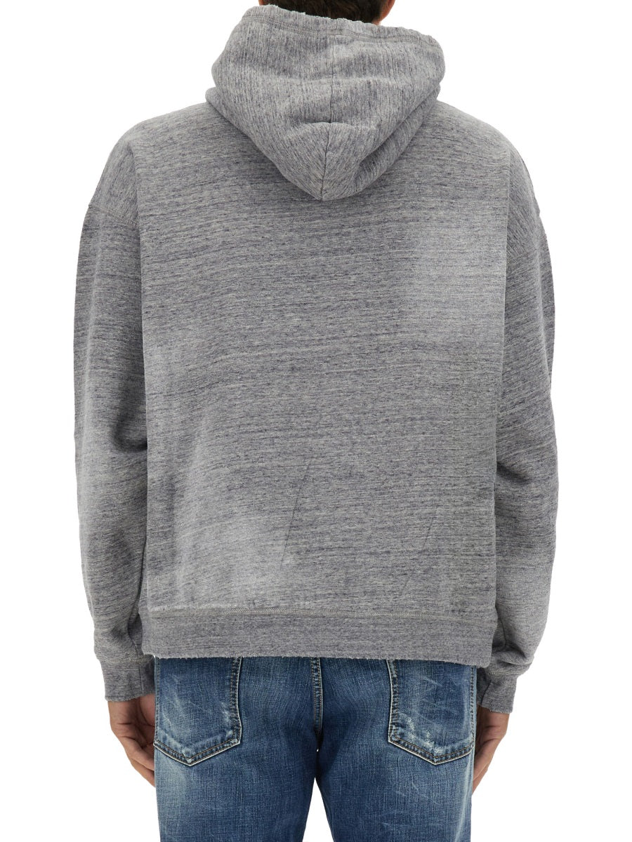 Dsquared Men Sweatshirt With Logo DSQUARED2