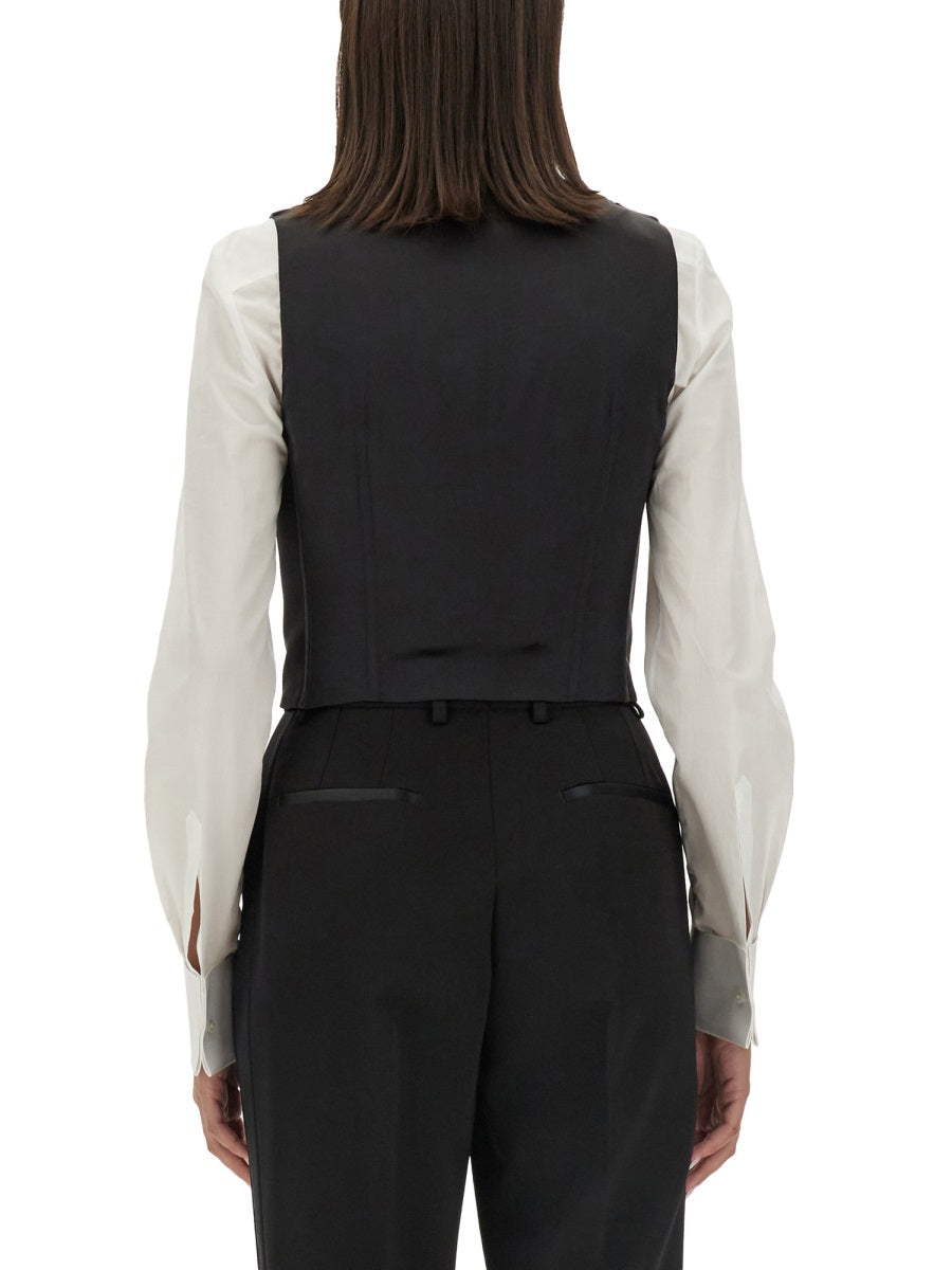 Dolce & Gabbana Women Double-Breasted Tuxedo Vest DOLCE & GABBANA