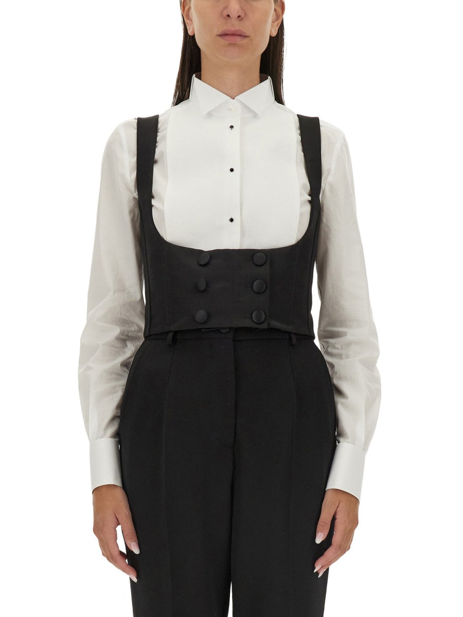 Dolce & Gabbana Women Double-Breasted Tuxedo Vest DOLCE & GABBANA