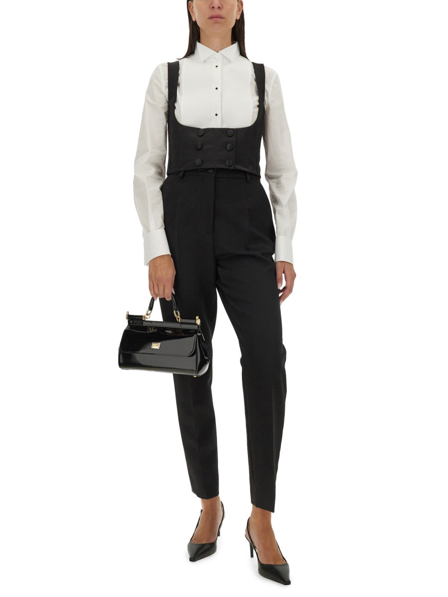 Dolce & Gabbana Women Double-Breasted Tuxedo Vest DOLCE & GABBANA