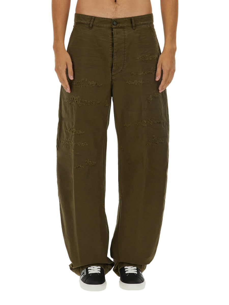 Dsquared Men Ripped Big Chino Pants DSQUARED2