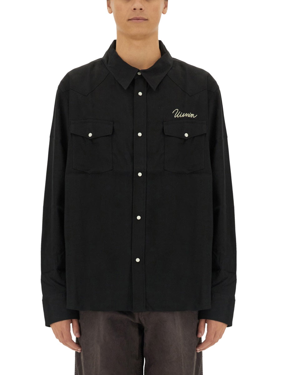 Visvim Men Shirt With Logo VISVIM