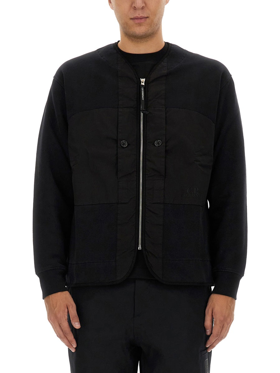 C.P. Company Men Zip Sweatshirt. C.P. COMPANY
