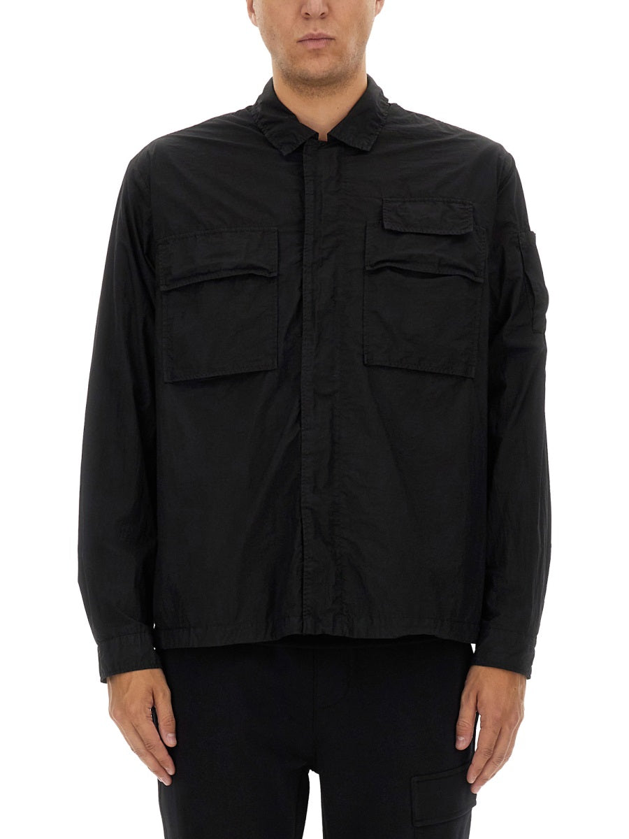 C.P. Company Men Shirt With Logo C.P. COMPANY
