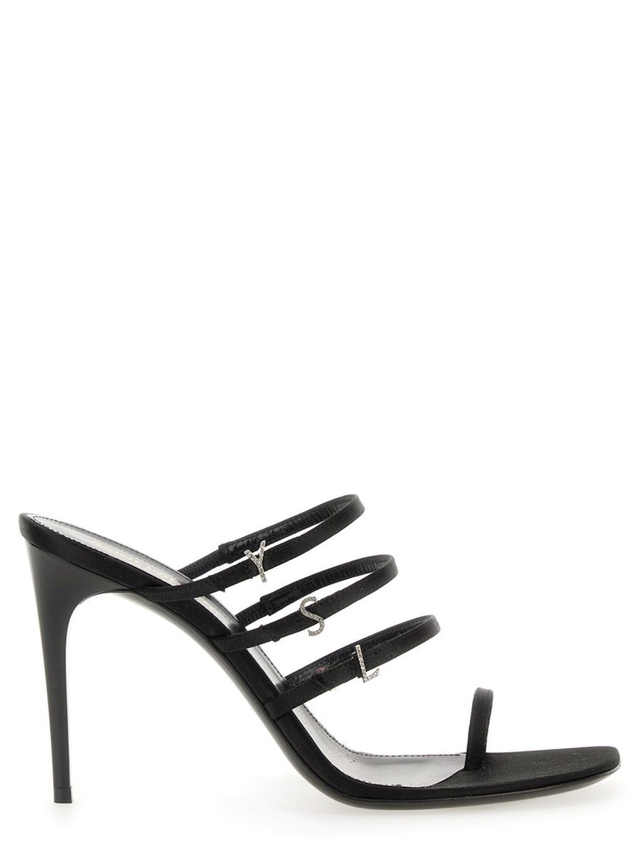 Saint Laurent Women Leather Sandal SAINT LAURENT