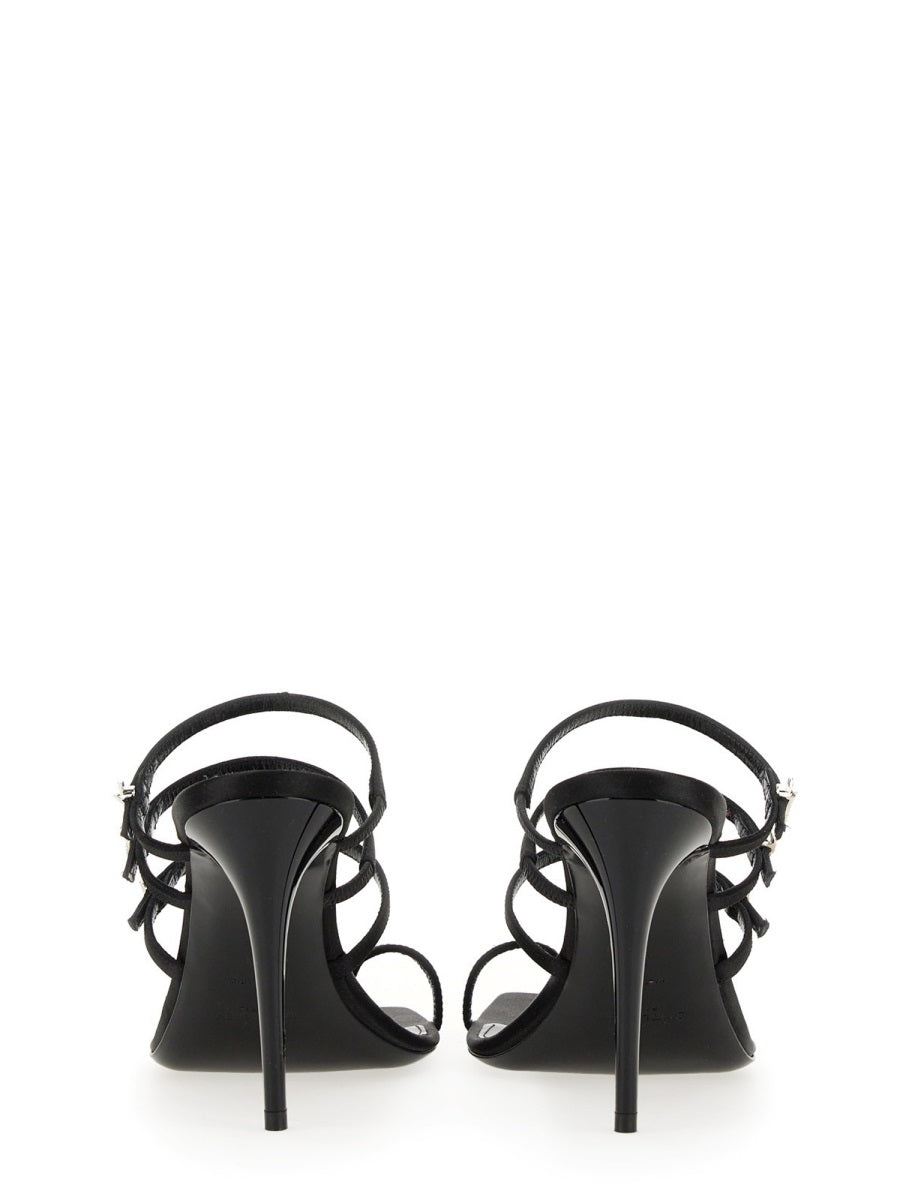 Saint Laurent Women Leather Sandal SAINT LAURENT