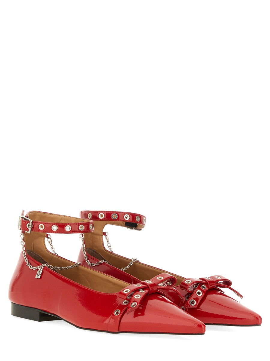 Ganni Women Jewel Ballerina GANNI