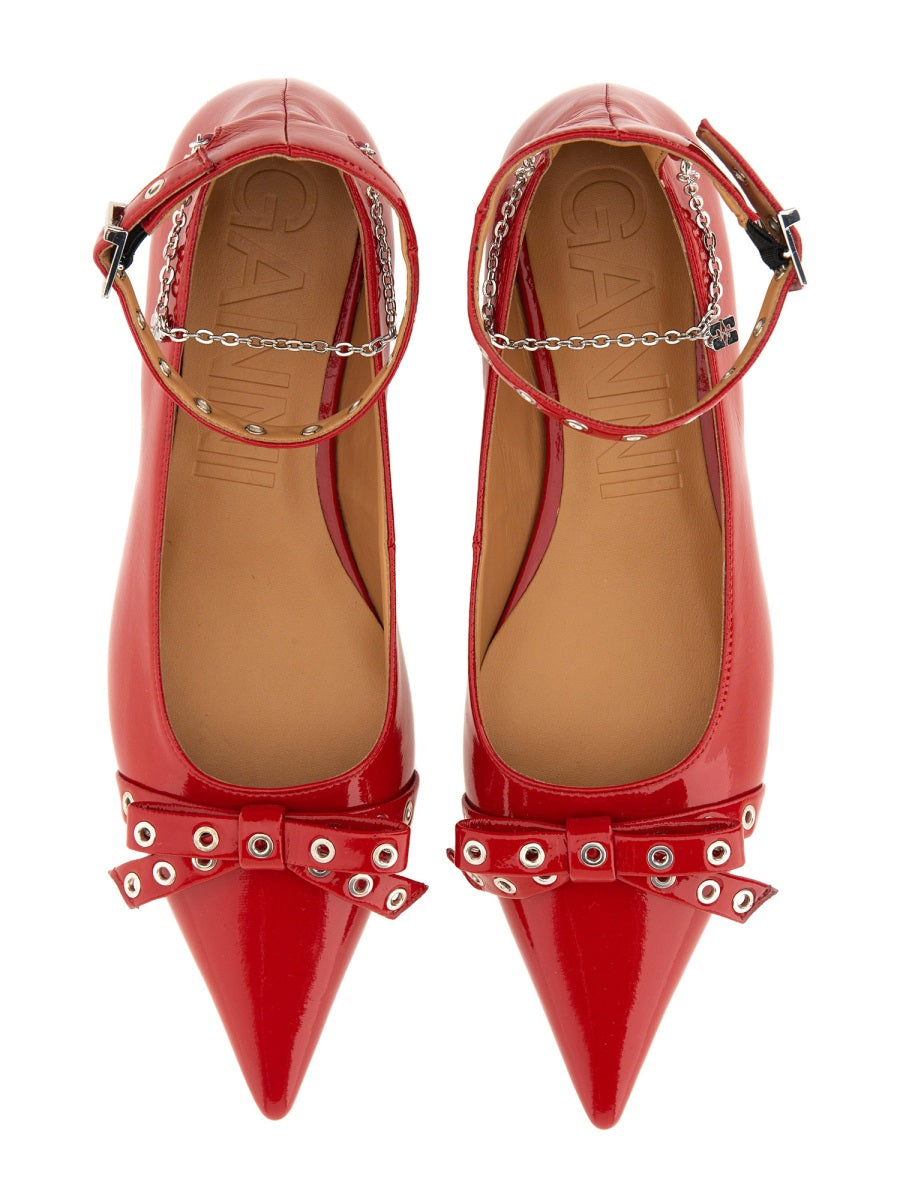 Ganni Women Jewel Ballerina GANNI
