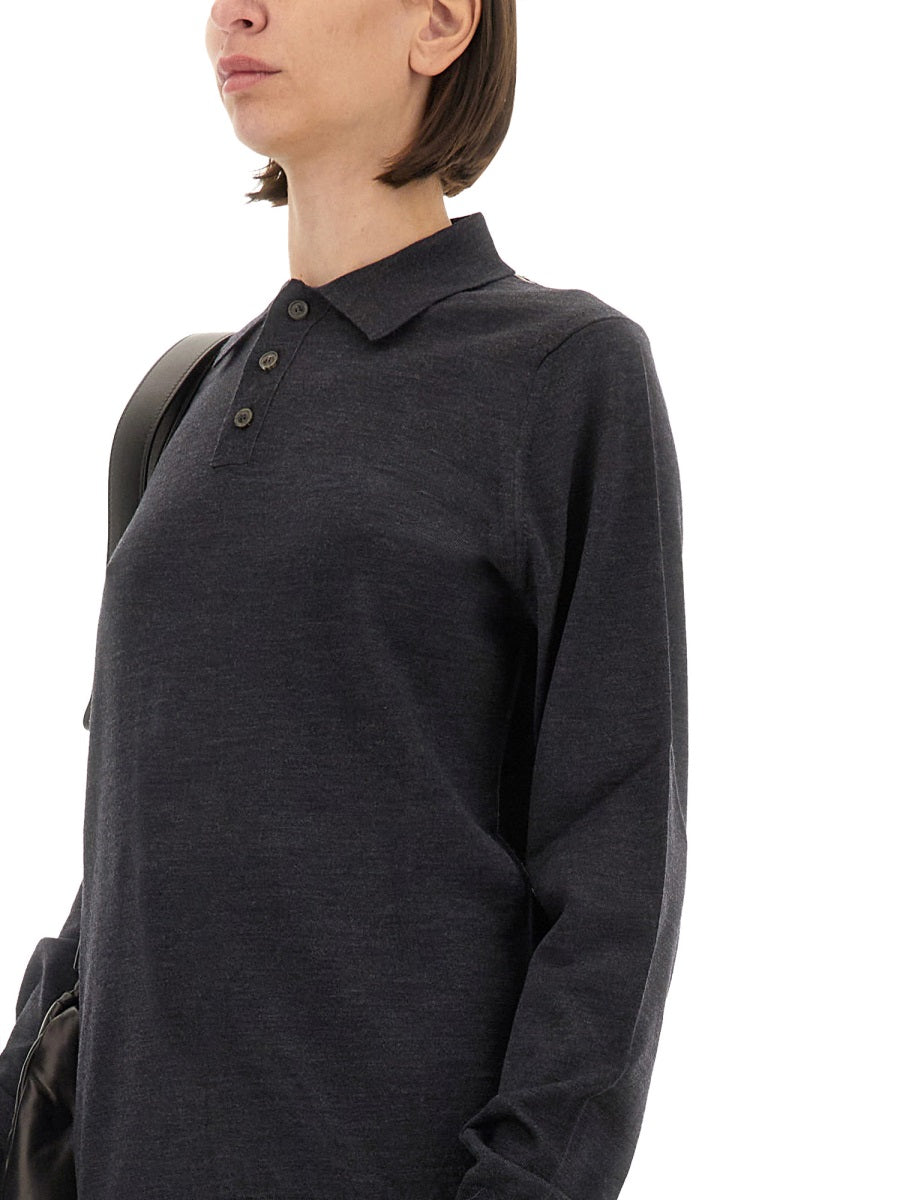 Maison Margiela Women Wool Polo. MAISON MARGIELA
