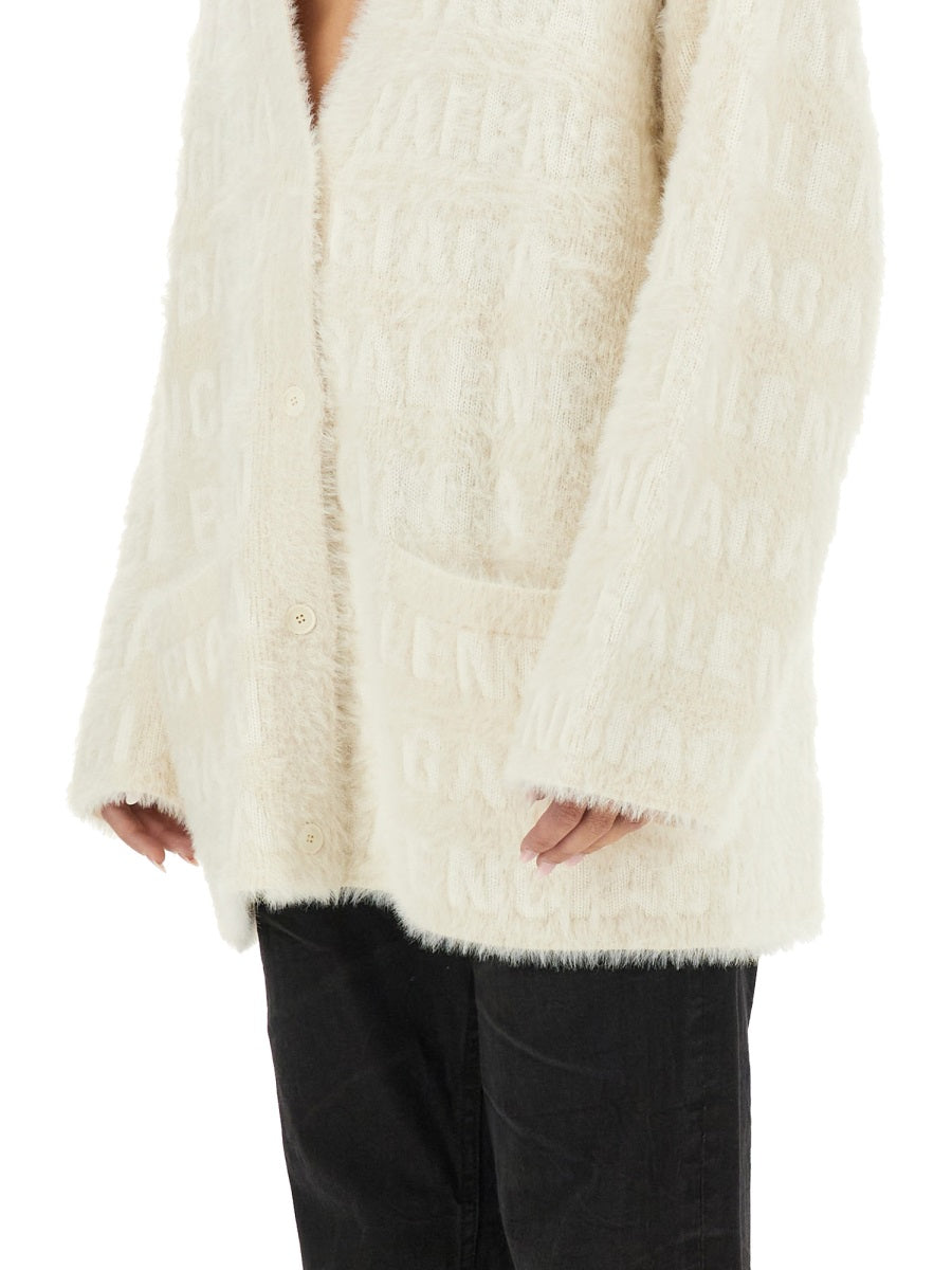Balenciaga Women V-Neck Cardigan BALENCIAGA