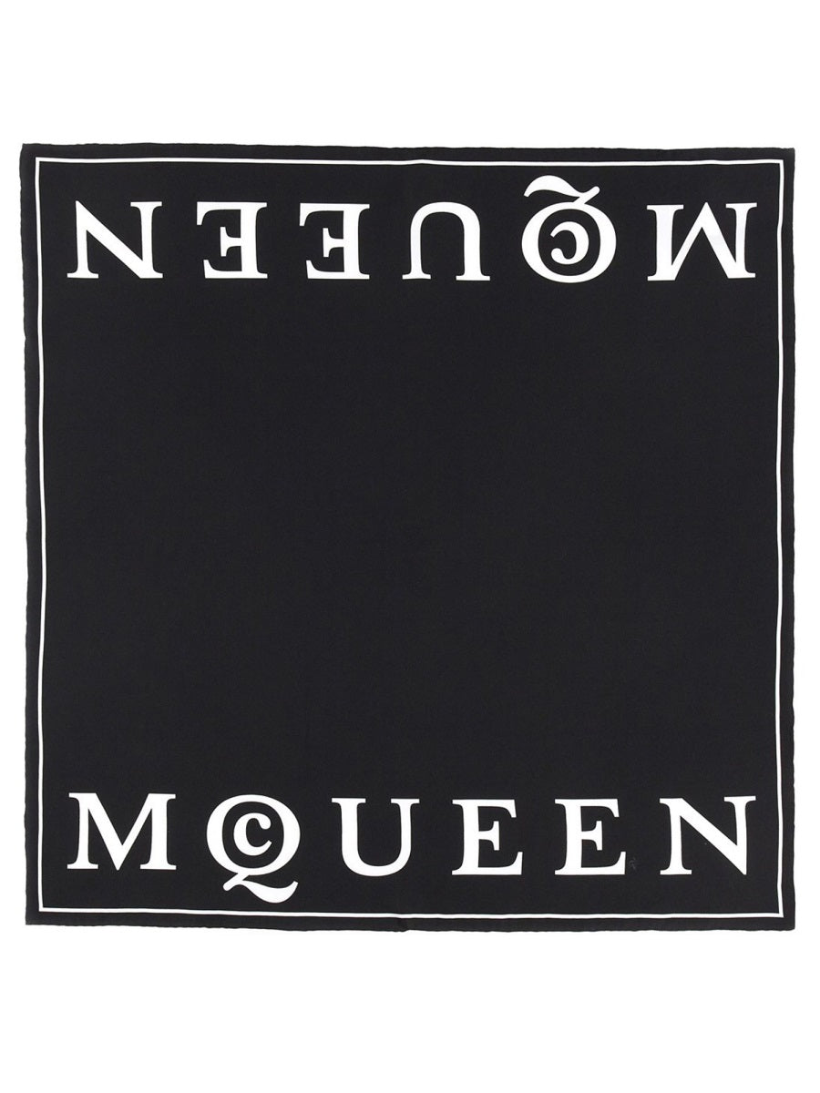 Alexander Mcqueen Women Silk Scarf ALEXANDER MCQUEEN