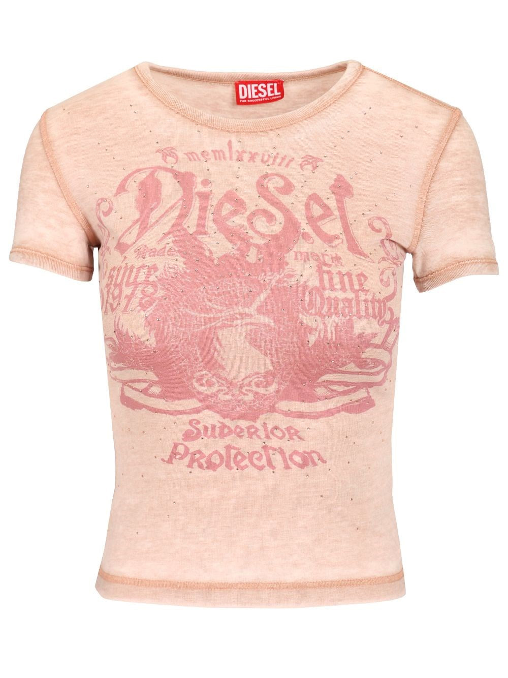 Diesel Women T-Shirt "T-Uncuties-Long-Aa3" DIESEL