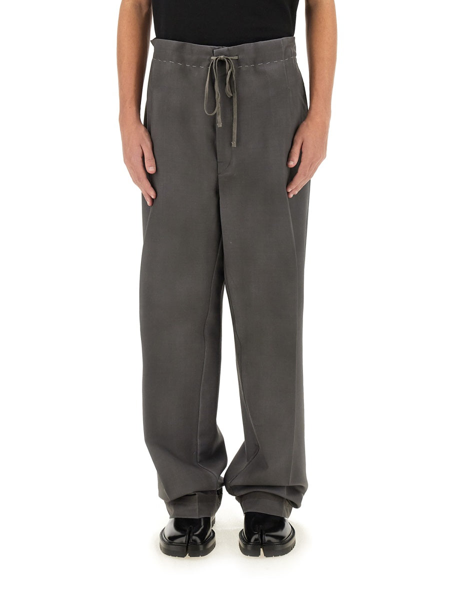 Maison Margiela Unisex Wool And Mohair Pants MAISON MARGIELA