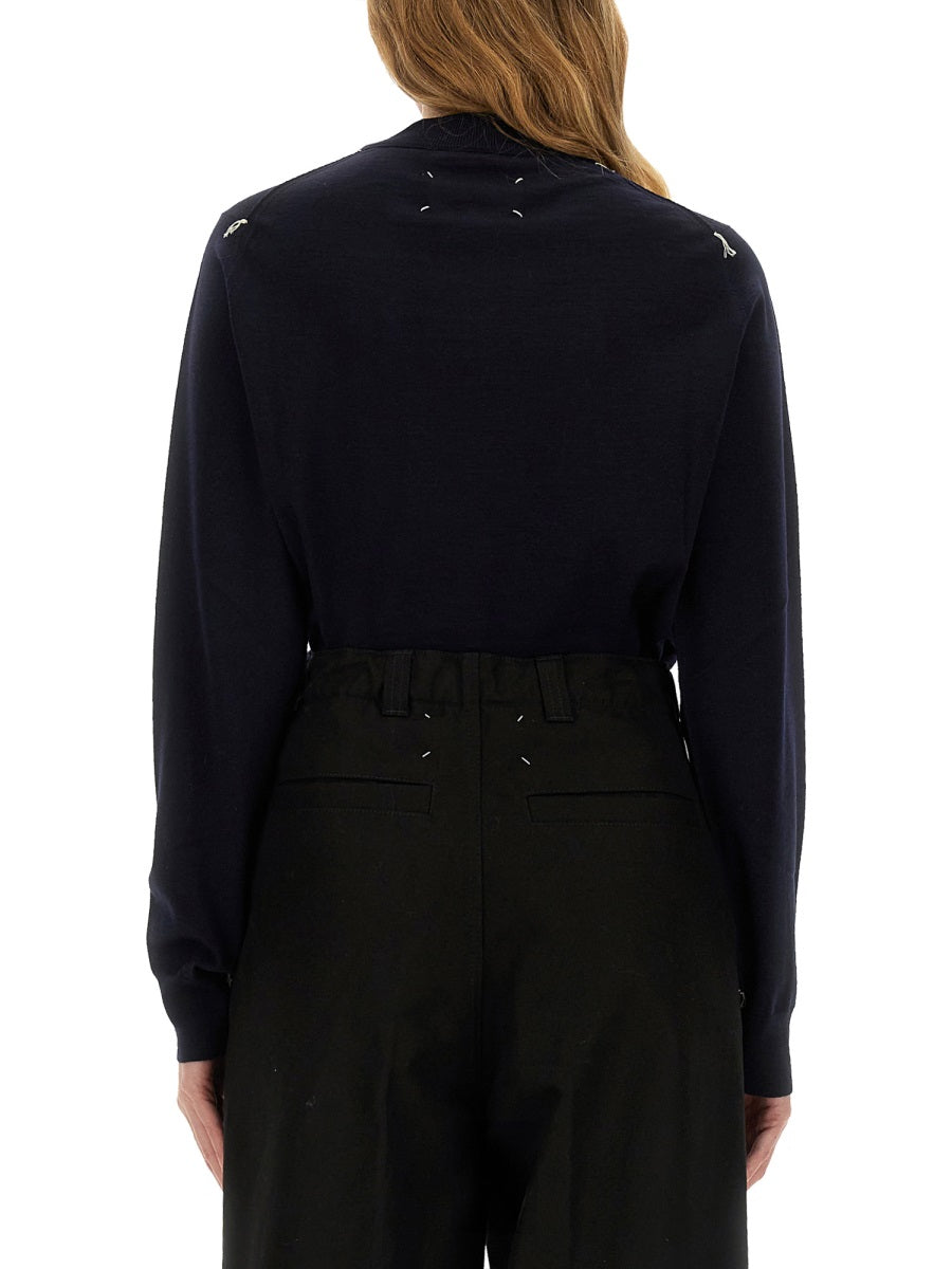 Maison Margiela Women Wool Jersey. MAISON MARGIELA