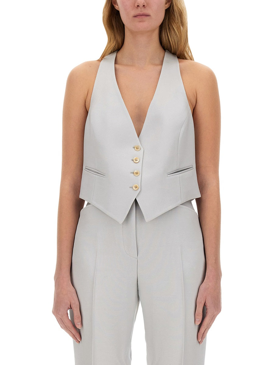Tom Ford Women "Barathea" Silk Wool Vest TOM FORD