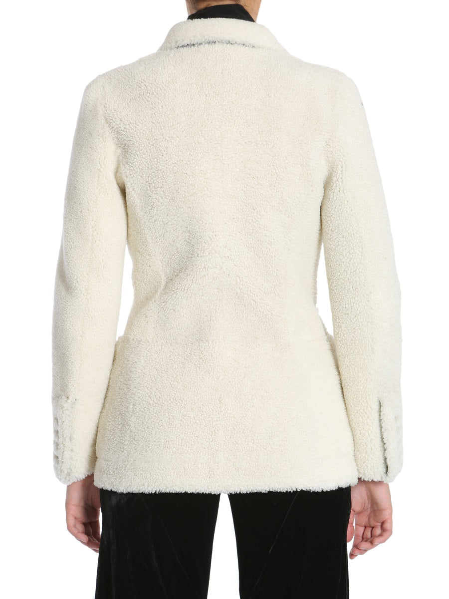 Alexander Mcqueen Women Double Breasted Coat ALEXANDER MCQUEEN