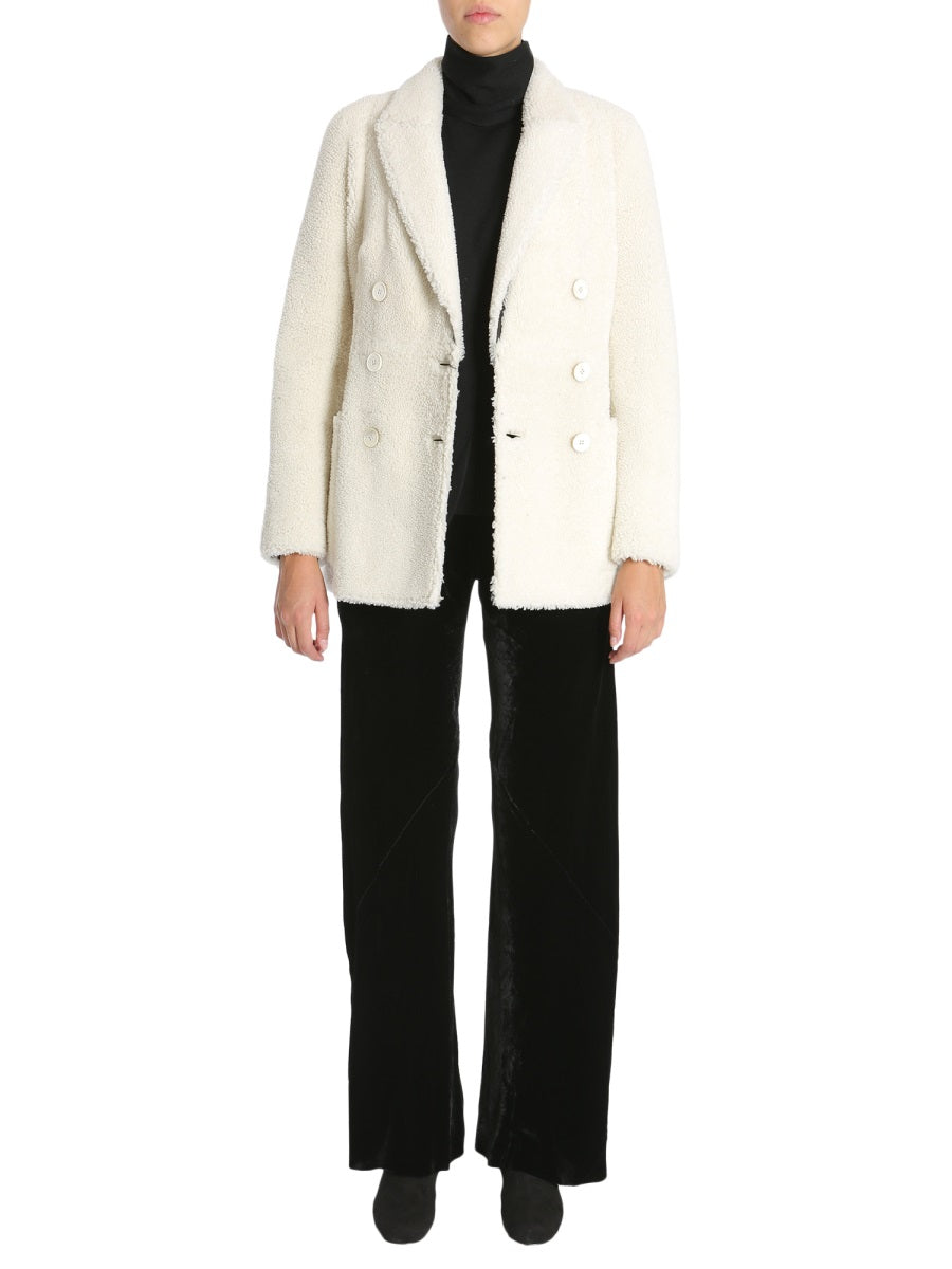 Alexander Mcqueen Women Double Breasted Coat ALEXANDER MCQUEEN