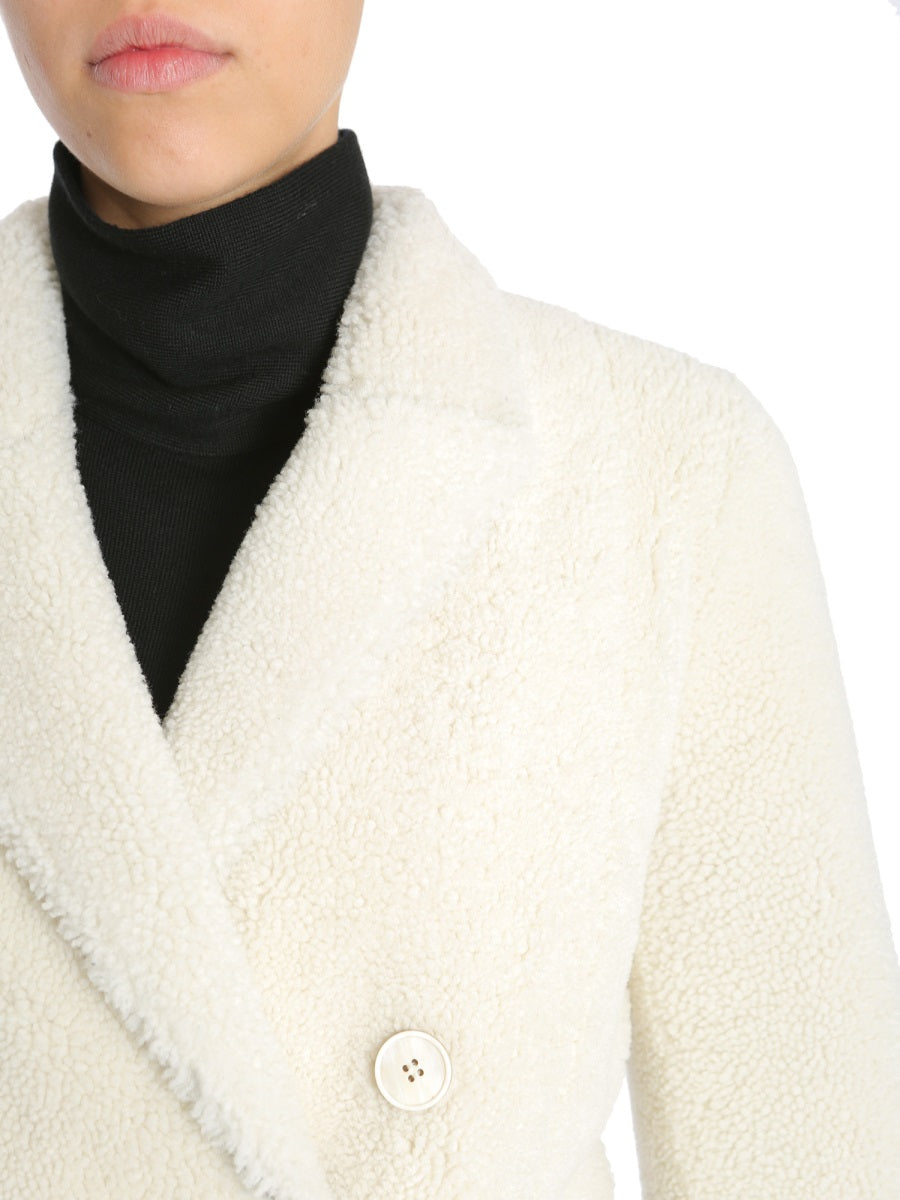 Alexander Mcqueen Women Double Breasted Coat ALEXANDER MCQUEEN