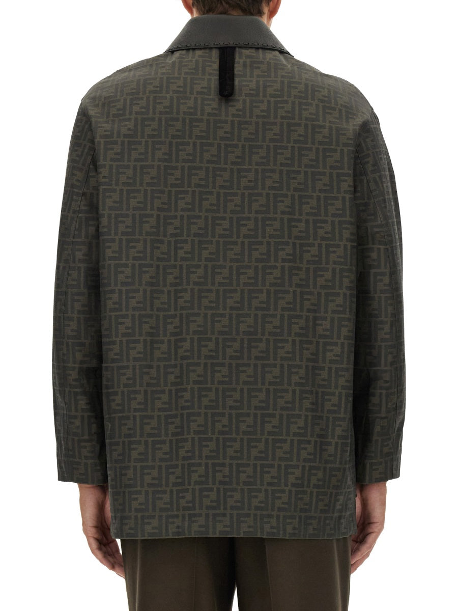 Fendi Men Blouson In Jacquard "Ff" FENDI