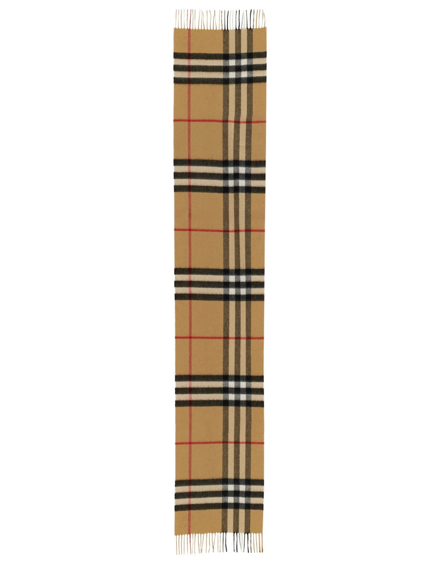 Burberry Men Sciarpa In Cashmere Check BURBERRY