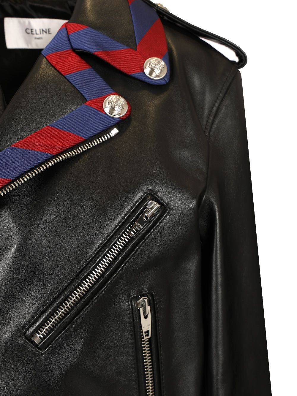Celine Men Biker Galon Club Leather CELINE