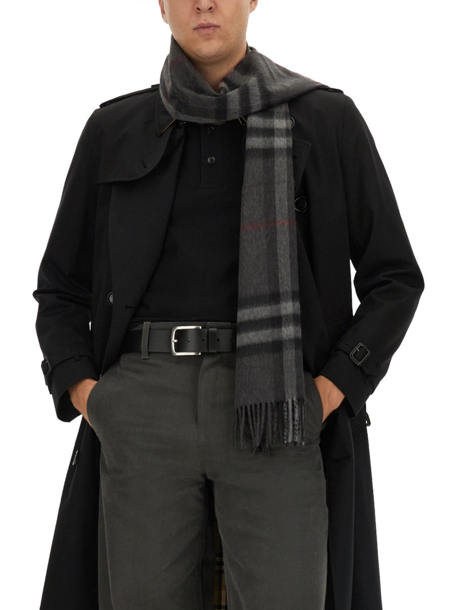 Burberry Men Cashmere Check Scarf BURBERRY