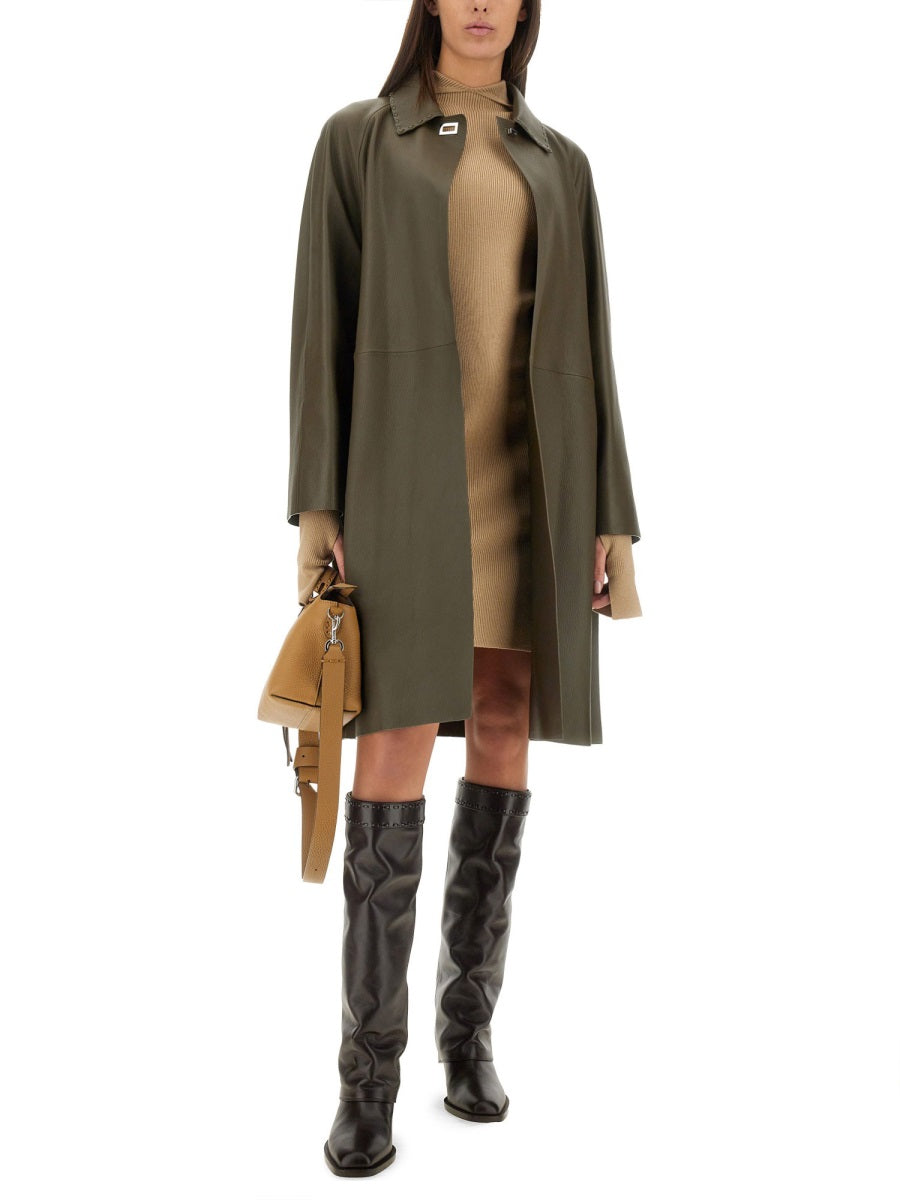 Fendi Women Wool And Silk Dress FENDI