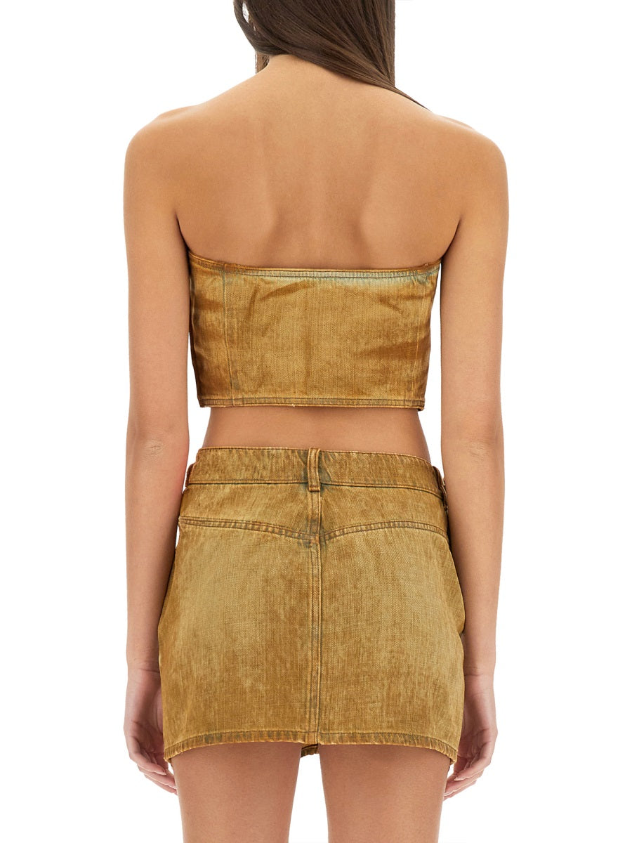 Diesel Women Top "De-Villess-Fsf" DIESEL