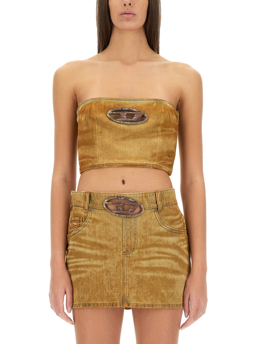 Diesel Women Top "De-Villess-Fsf" DIESEL