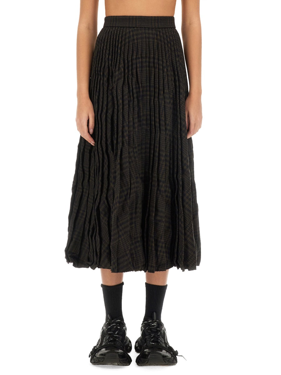 Balenciaga Women Pleated Skirt. BALENCIAGA