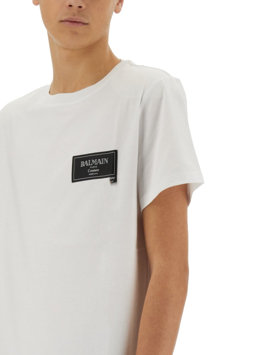 Balmain Men T-Shirt With Logo BALMAIN