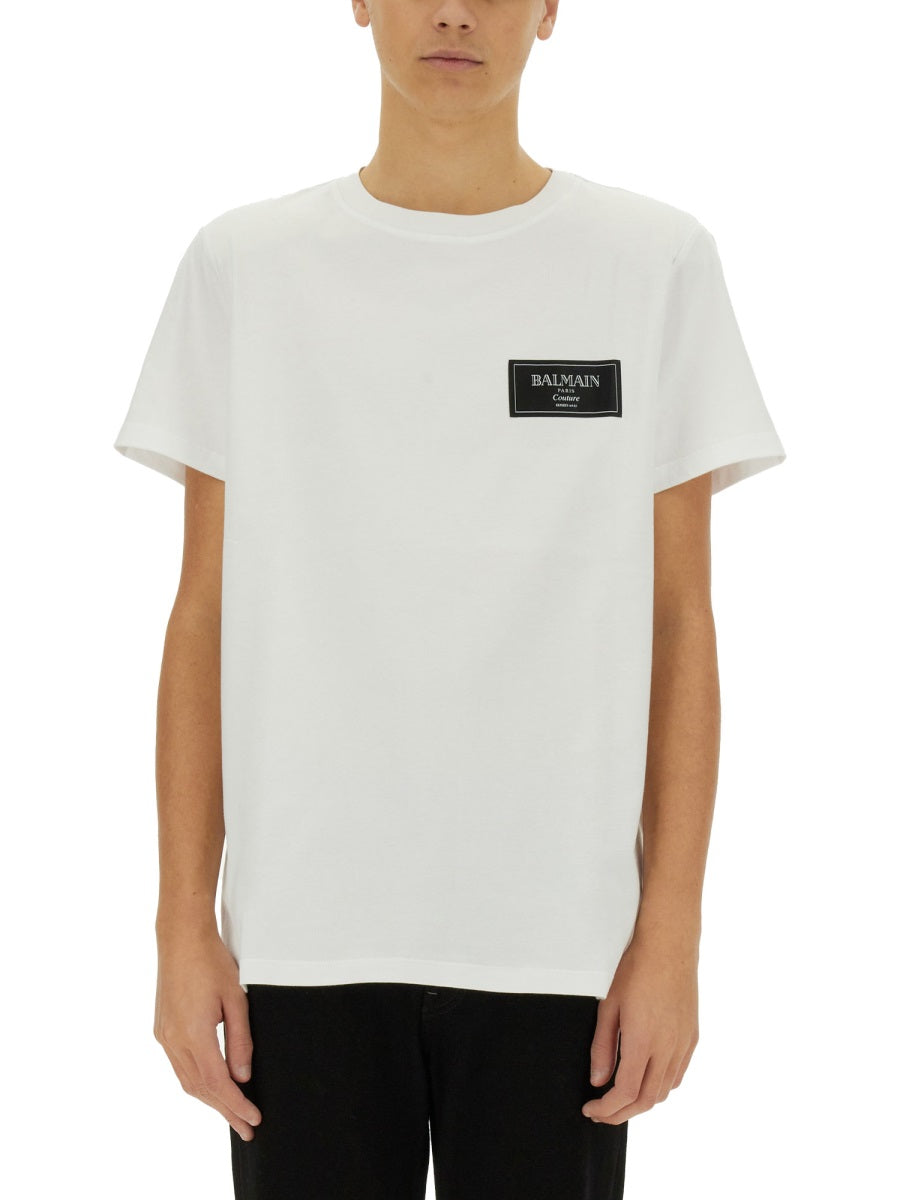 Balmain Men T-Shirt With Logo BALMAIN