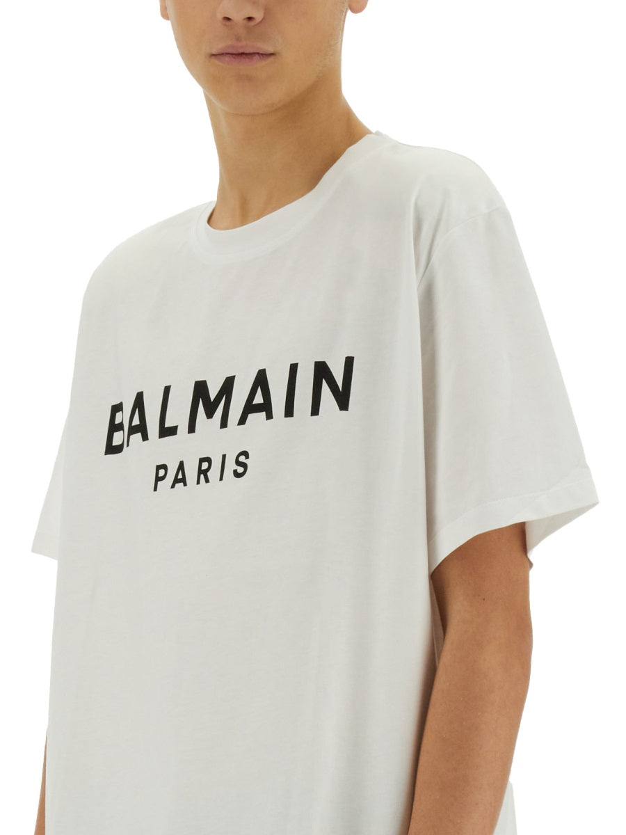 Balmain Men T-Shirt With Logo BALMAIN