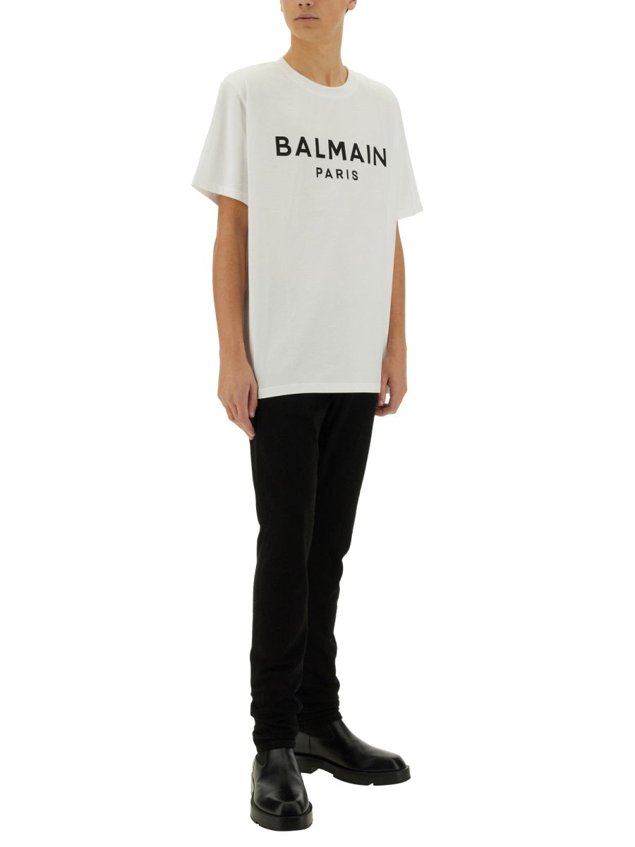 Balmain Men T-Shirt With Logo BALMAIN