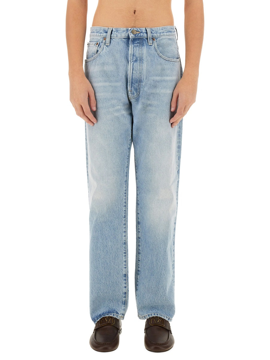 Valentino Men Denim Pants VALENTINO