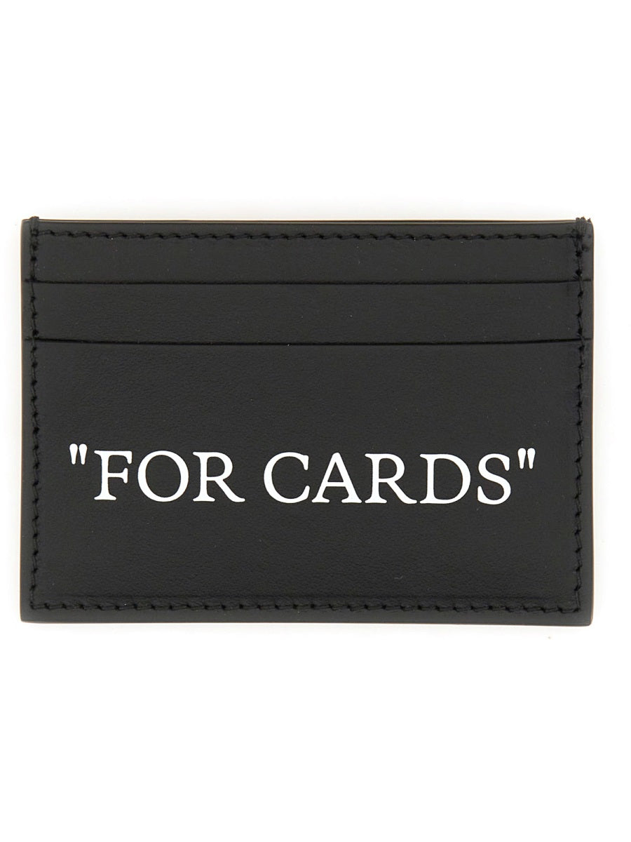 Off-White Men Portacarte "Quote" OFF-WHITE