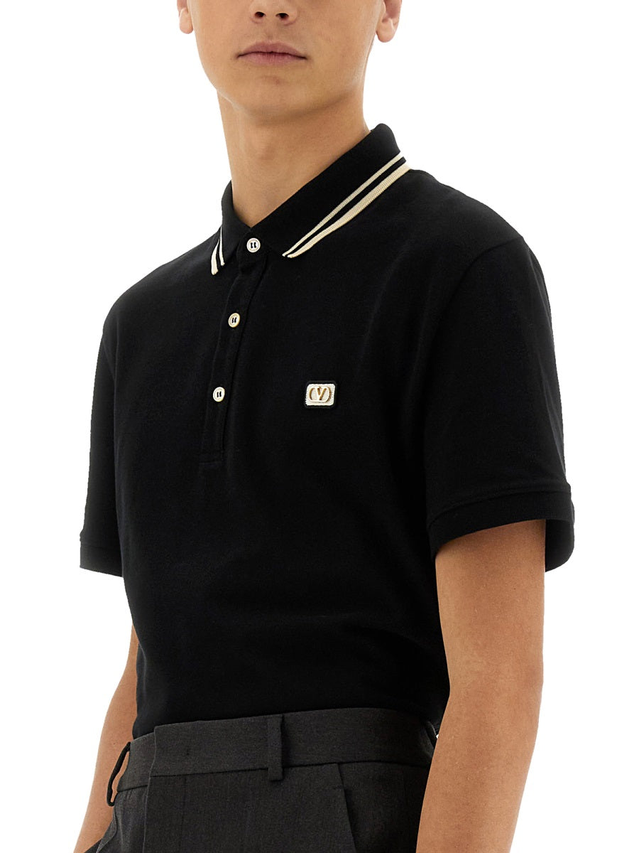Valentino Men Piquet Polo VALENTINO