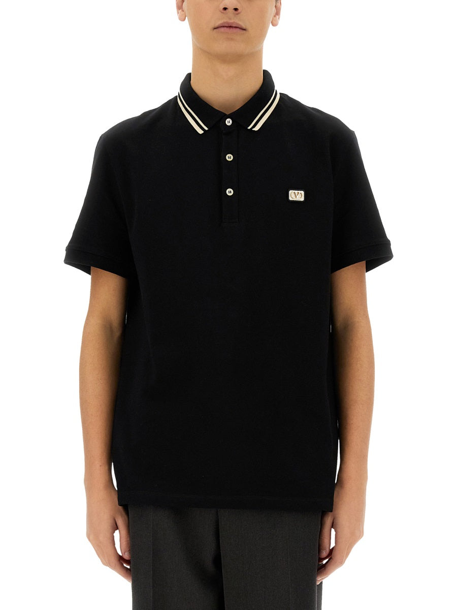 Valentino Men Piquet Polo VALENTINO