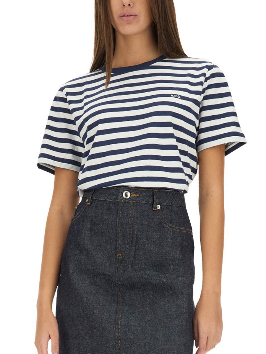 A.P.C. Women Striped T-Shirt A.P.C.