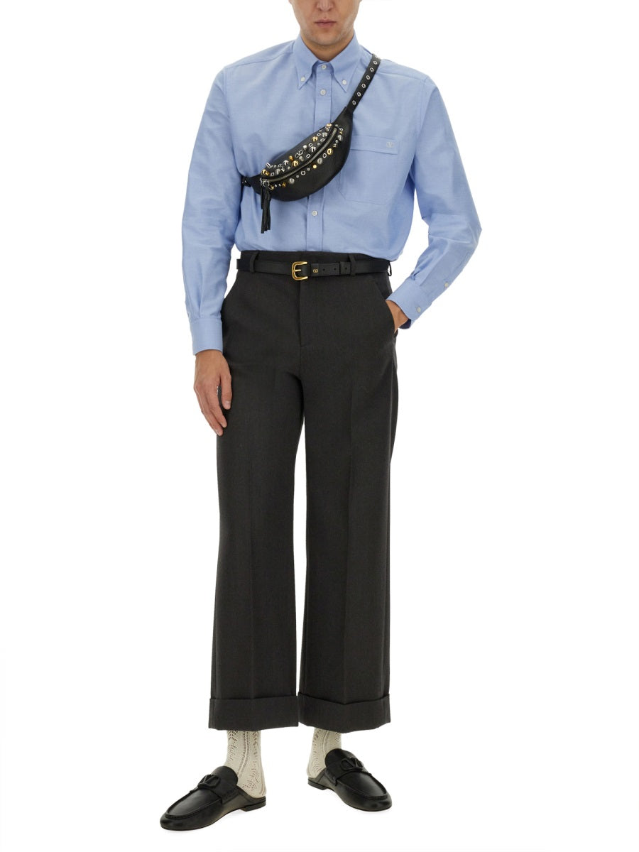 Valentino Men Grain De Poudre Pants VALENTINO
