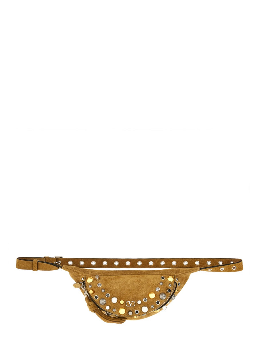 Valentino Garavani Men Nellcôte Pouch In Suede VALENTINO GARAVANI