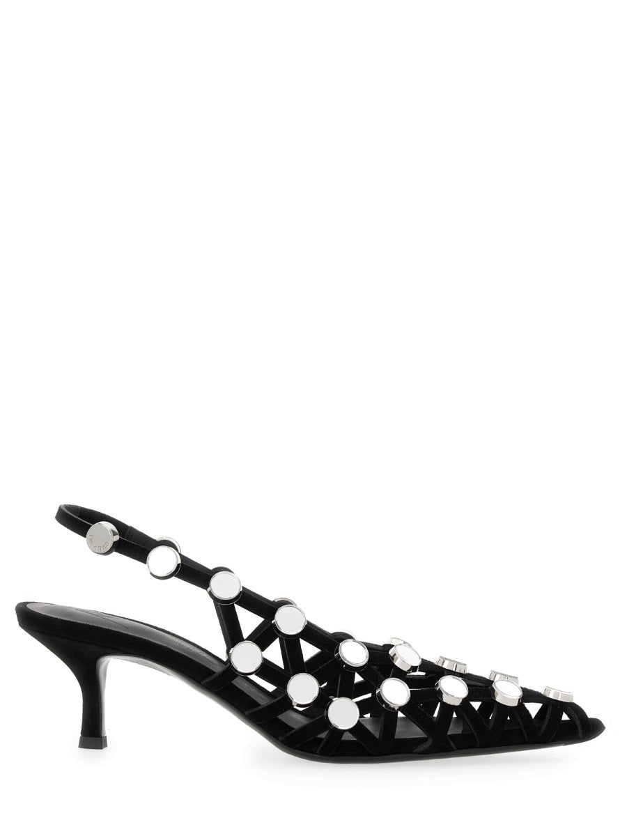 The Attico Women Slingback "Grid" THE ATTICO