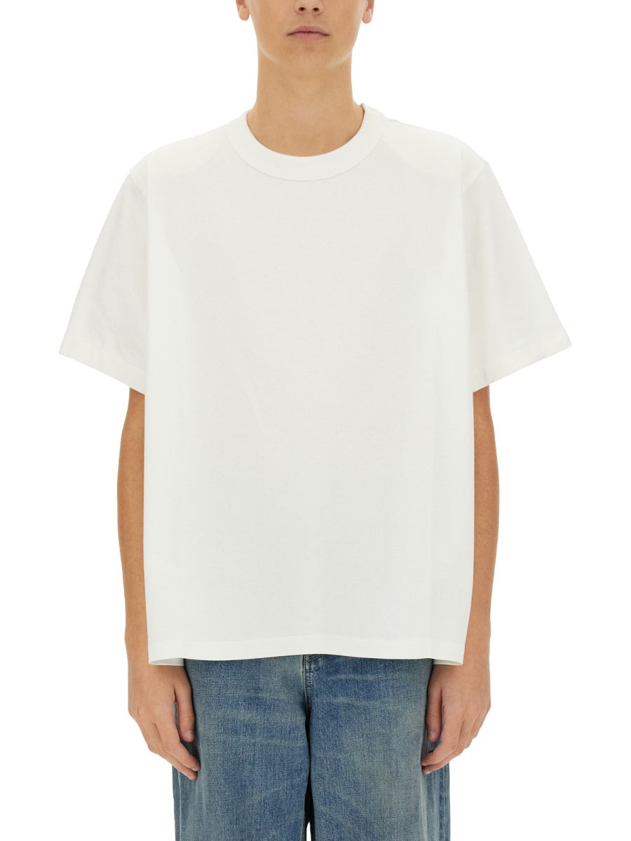 Bottega Veneta Men Checkered T-Shirt Made Of Soft Cotton Jersey BOTTEGA VENETA