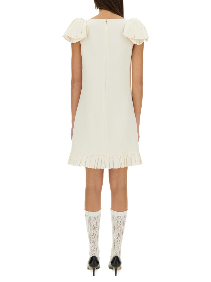 Valentino Women Crepe Couture Short Dress VALENTINO