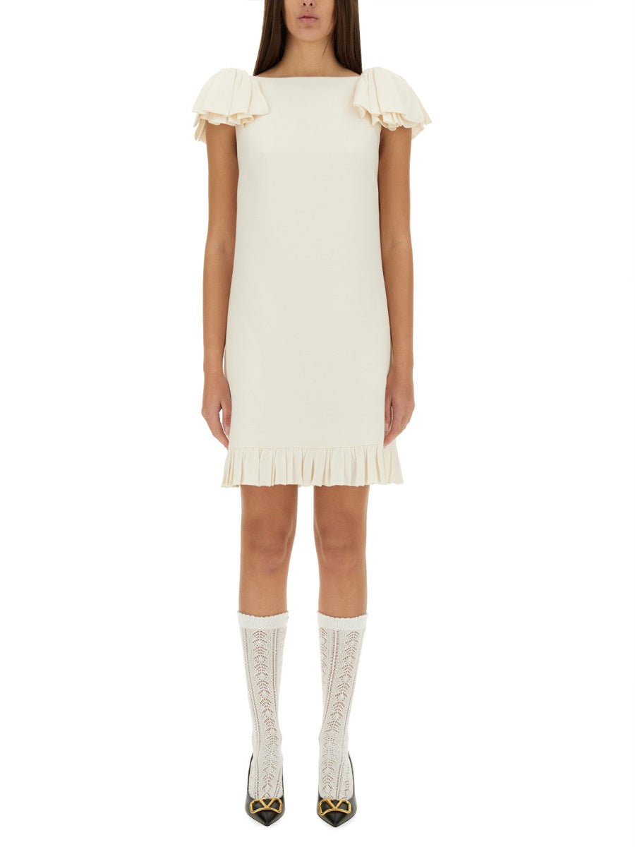 Valentino Women Crepe Couture Short Dress VALENTINO