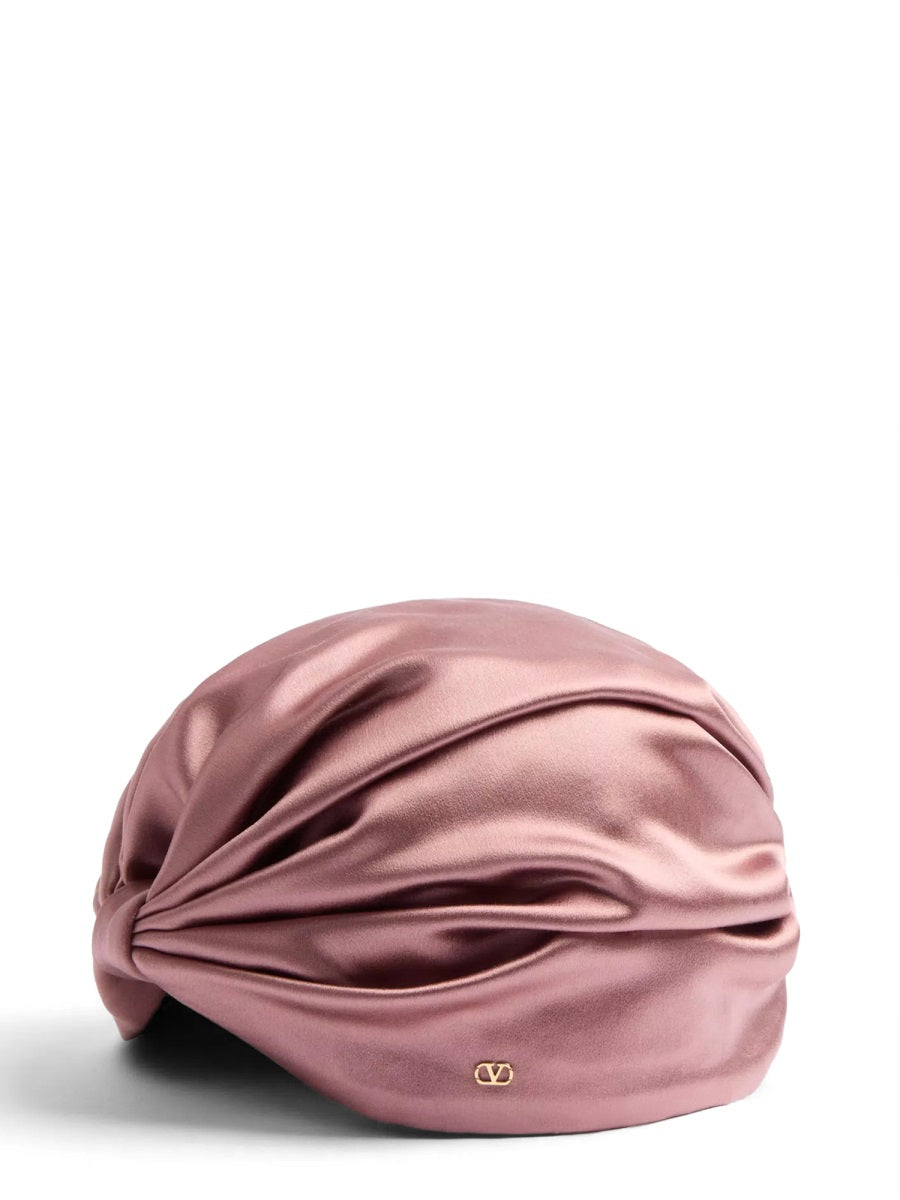 Valentino Garavani Women Silk Turban Scarf VALENTINO GARAVANI