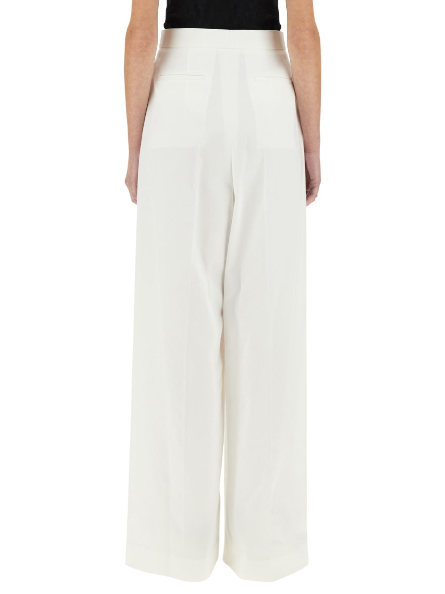 Givenchy Women Cotton Pleated Pants GIVENCHY