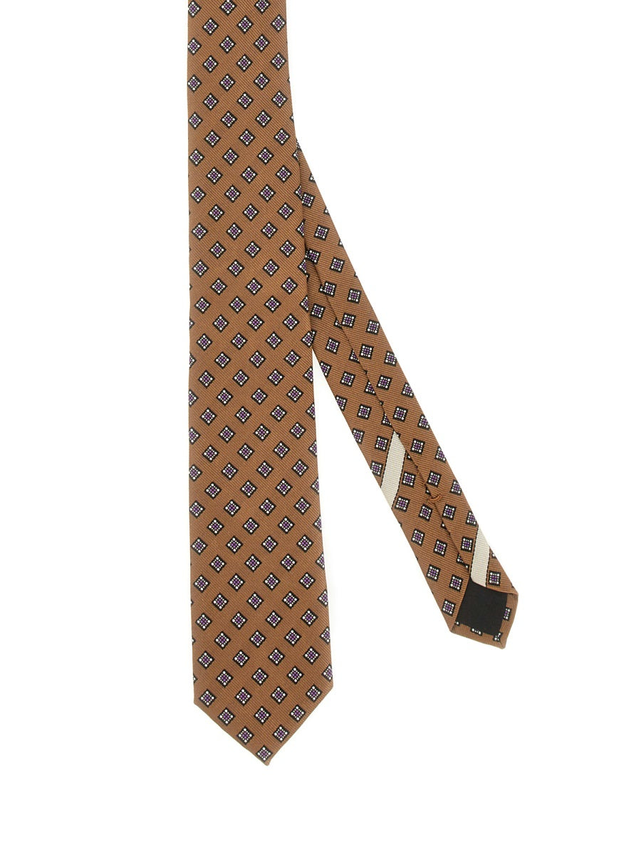 Valentino Garavani Men Silk "Valentie" Tie VALENTINO GARAVANI